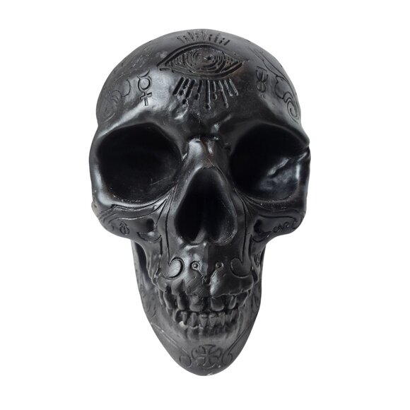 Killstar Rare Black Nephilim Skull Occult Decorative Pentagram Symbol Goth Wicca - Picture 1 of 8